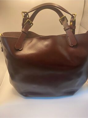 Gallente Vintage Minimalist Leather Tote Bag 34
